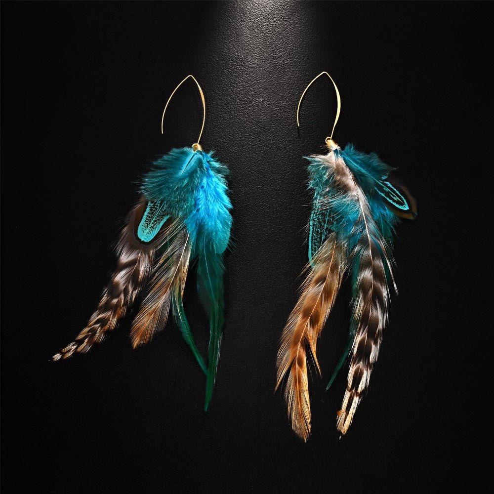 Bohemian Festival Statement Earrings(MAC468) - Mariam's Collection