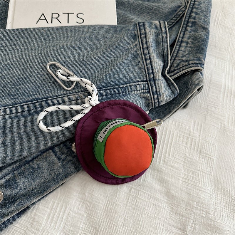 Cute Hat Earbud Pouch Keychain(MAC470) - Mariam's Collection