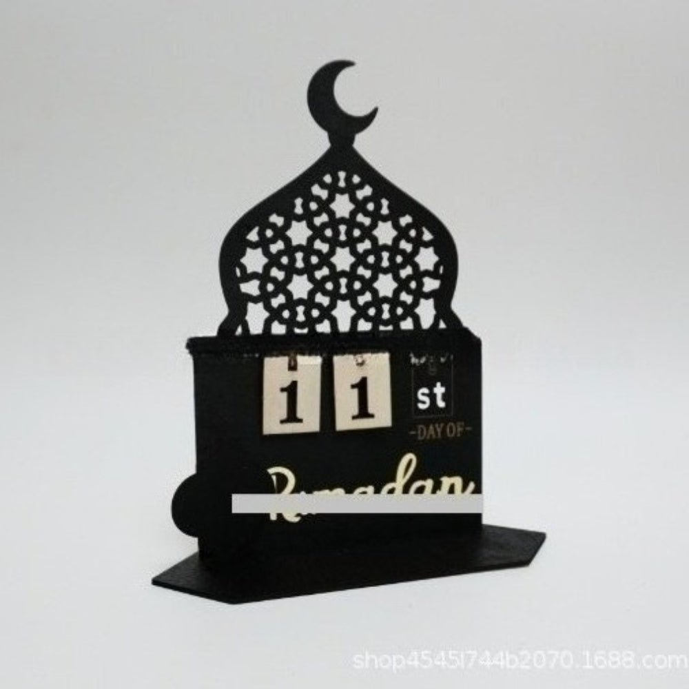 DIY Wooden Star & Moon Countdown Calendar (MAC337) - Mariam's Collection