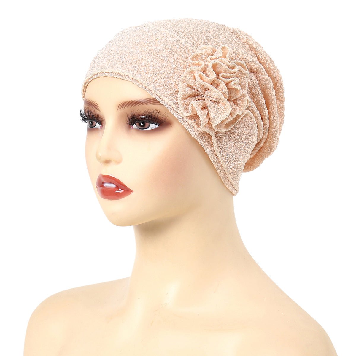 Fashion Women Solid Rose Flower Stretch Underscarf(MH112) - Mariam's Collection