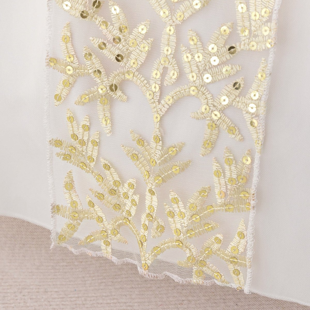 Girls Embroidered Princess Dress with Tulle Overlay(MKG022) - Mariam's Collection