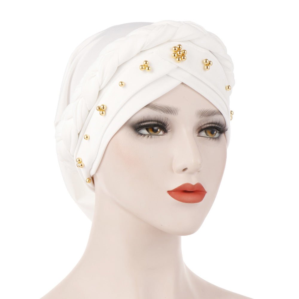 Lightweight Breathable Elegant Pearl - Embellished Undercup for Women(MH111) - Mariam's Collection