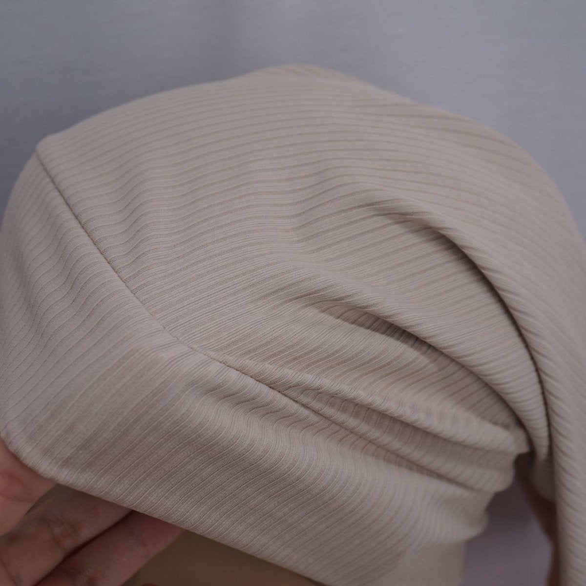 Elastic Ribbed Versatile Underscarf‌ (MH192) - Mariam's Collection