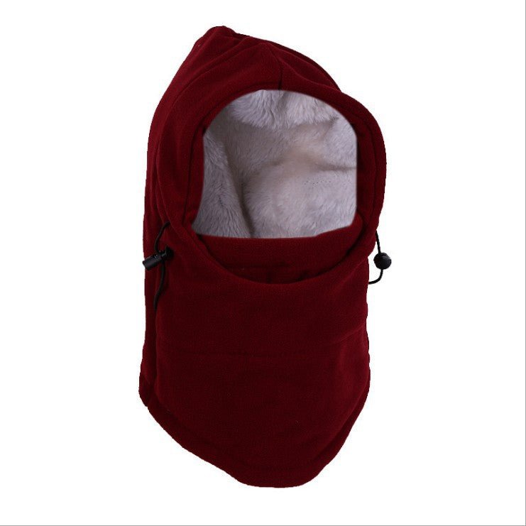 Fleece - Lined Winter Balaclava | Full Face Ski Mask with Adjustable Hood(MAC306) - Mariam's Collection
