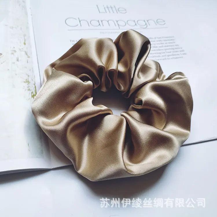 MAC010 hijab scrunchies, silk hair ribbon - Mariam's Collection