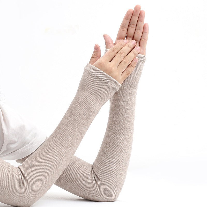 Warm Detachable Elastic Sleeve Cuffs (MAC298) - Mariam's Collection